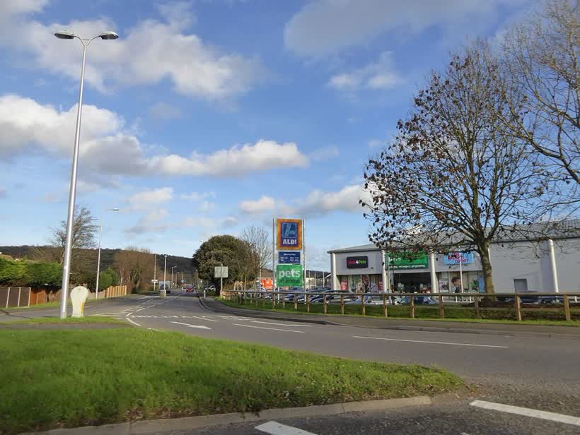 Hither Green Industrial Estate, Clevedon, close to the Aldi on Hither Green, Clevedon