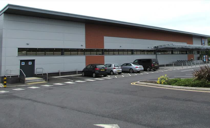 Aldi Caerphilly, close to the Aldi on Parc Pontypandy, Caerphilly