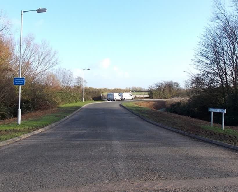 Isleport Lane near Edithmead, close to the Aldi on Isleport Business Park, Highbridge