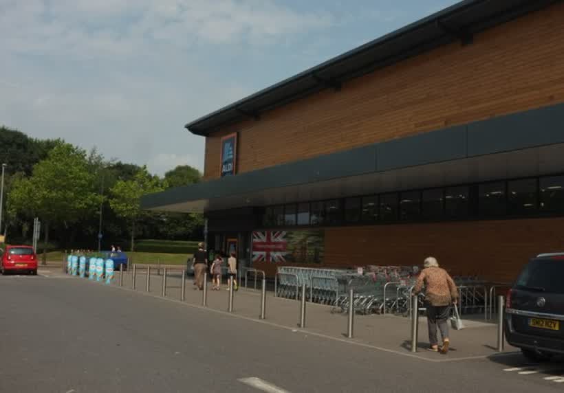 Aldi, Imperial Park, close to the Aldi on Wills Way, Bristol