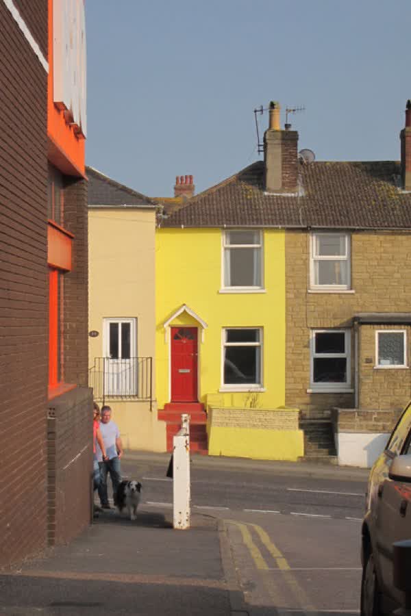 Terraced housing on Rye Road, close to the Aldi on Rye Road, Hastings