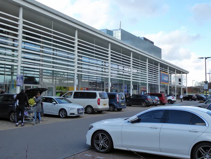 Aldi and M&S, Acorn Retail Park, Crawley, close to the Aldi on Betts Way, CRAWLEY