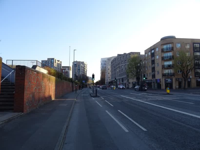 Lewes Road (A270), close to the Aldi on Lewes Road, Brighton