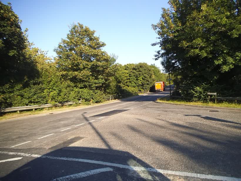 Mill Lane at the junction of Montecchio Way, close to the Aldi on Mill Lane, Alton