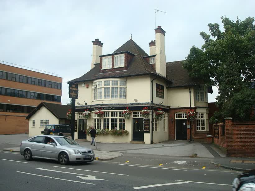 The Wellington public house, Kingston Road, New Malden, close to the Aldi on Kingston Road, New Malden