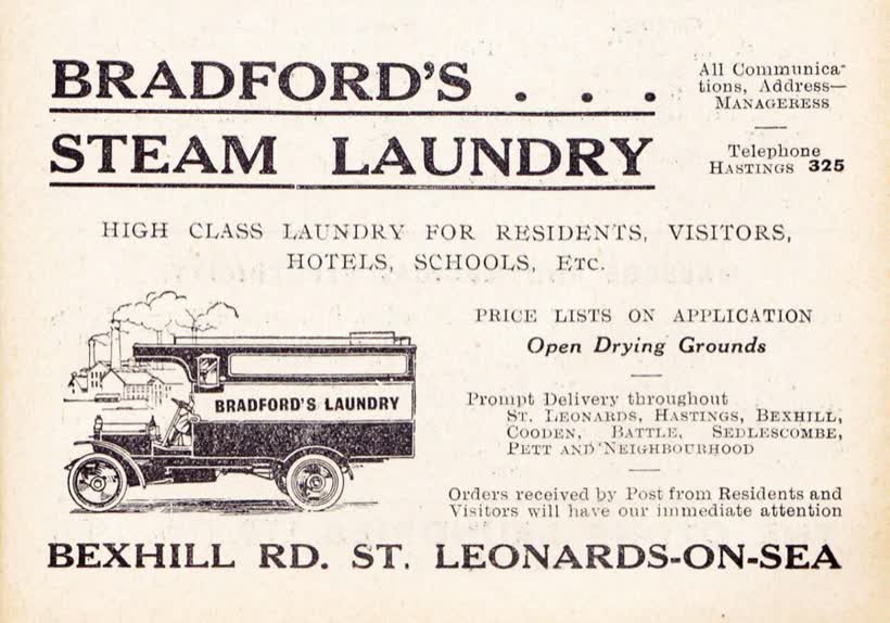 Source:- Pike's Directory of Hastings &amp; St.Leonards. 1933, close to the Aldi on Bexhill Road, St. Leonards-on-Sea