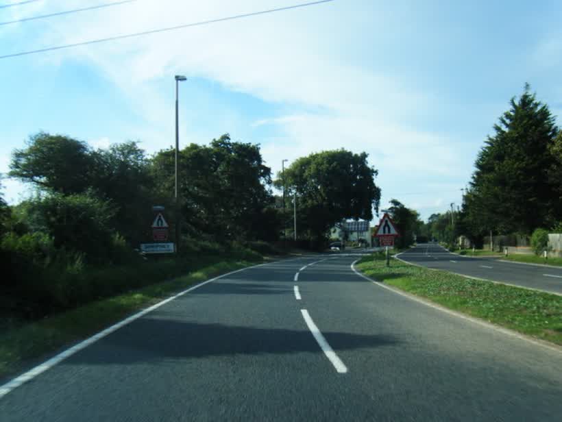 A29 at Shripney village boundary, close to the Aldi on Saltbox Road, Bognor Regis