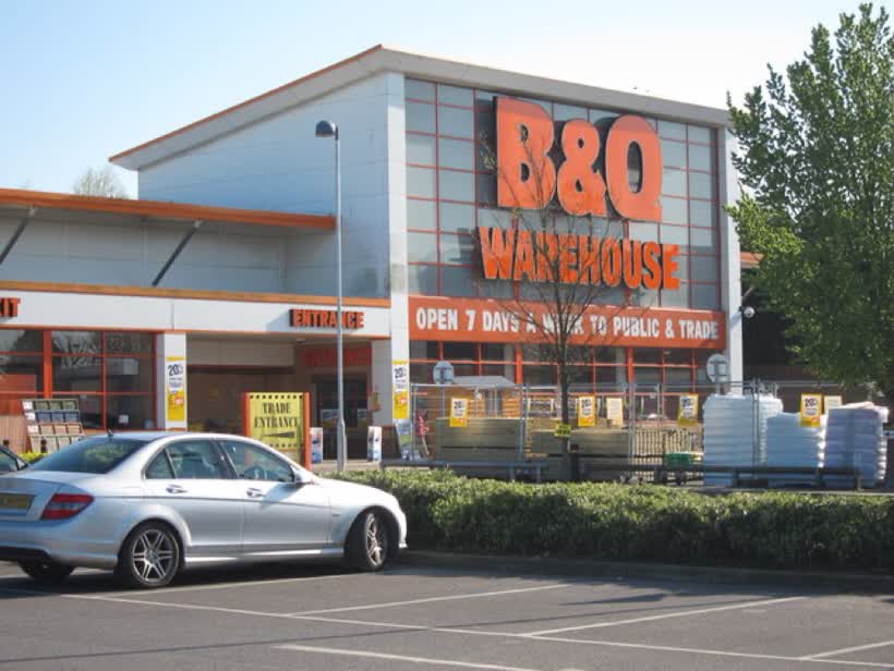 B&Q, Sturry Road, close to the Aldi on Sturry Road, Canterbury