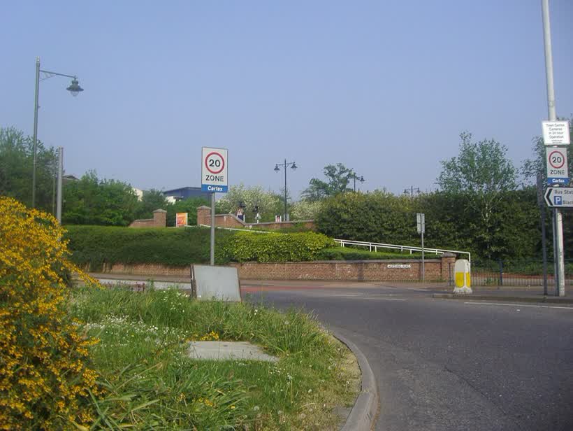 Junction of Worthing Road and Albion Way, close to the Aldi on Albion Way, Horsham