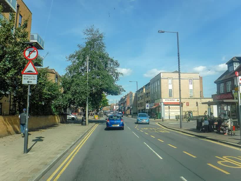 Harrow on The Hill : Northolt Road, close to the Aldi on Northolt Road, Harrow