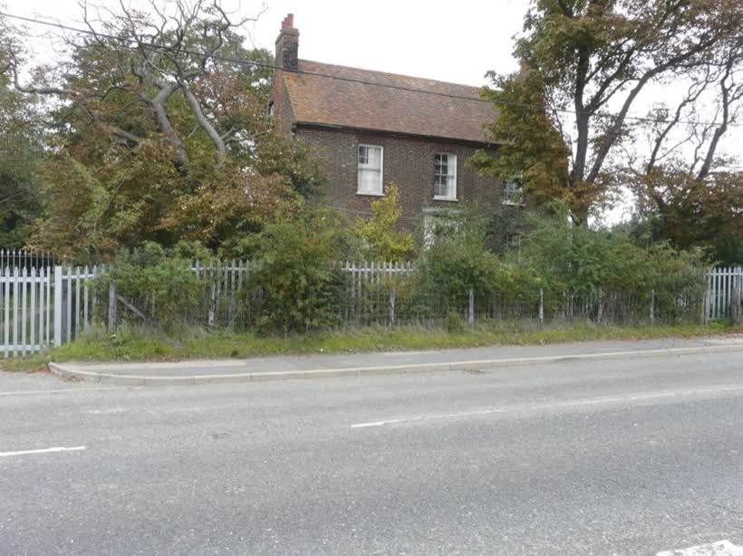 The house, Neats Court Farm, Queenborough Road, close to the Aldi on Queenborough Road, Sheerness