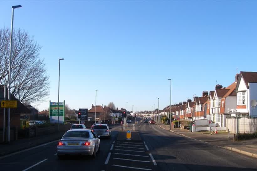 Old Shoreham Road, Hove, close to the Aldi on Old Shoreham Road, Hove